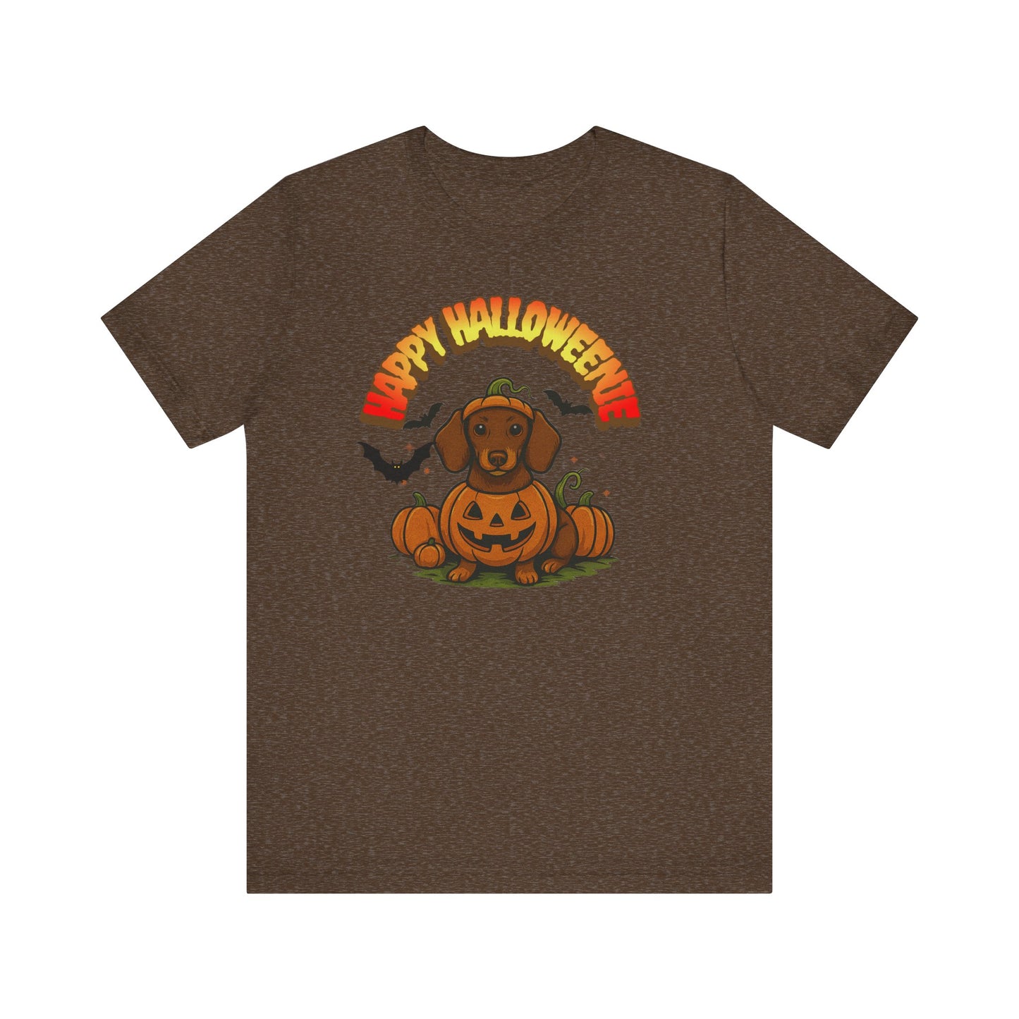 Weiner Dog Halloween Funny Tee