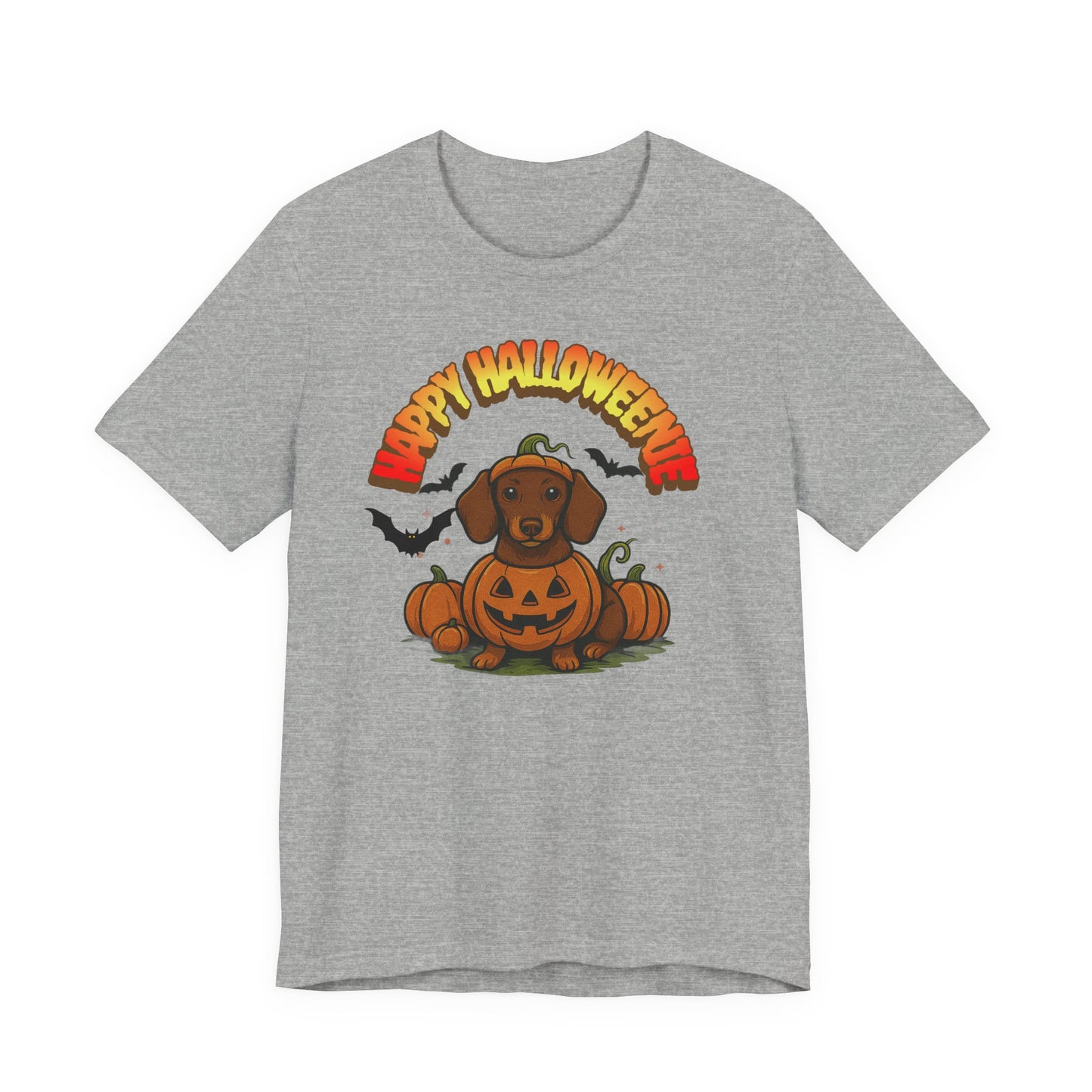 Weiner Dog Halloween Funny Tee