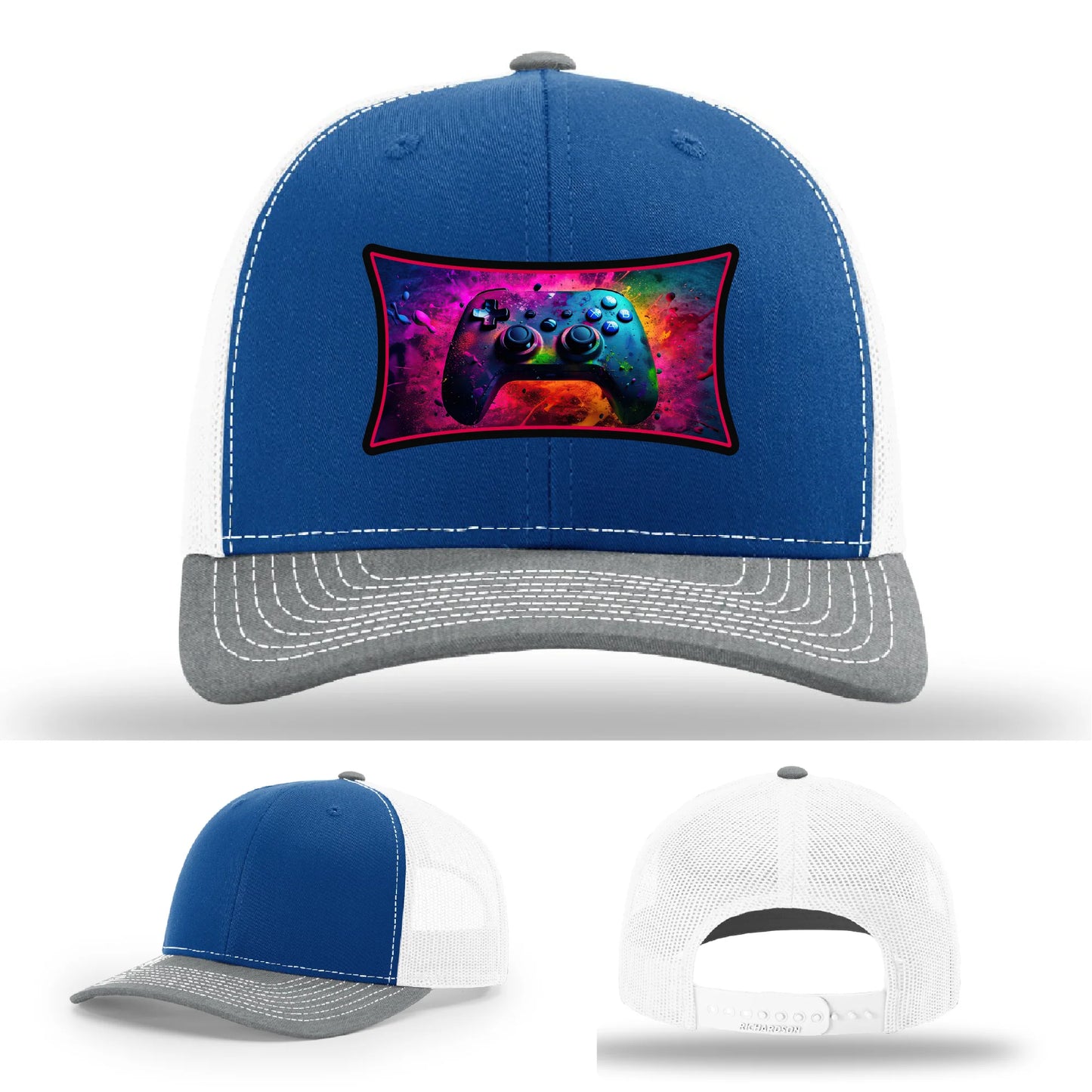 Next Level Gamer Leather Patch Hat