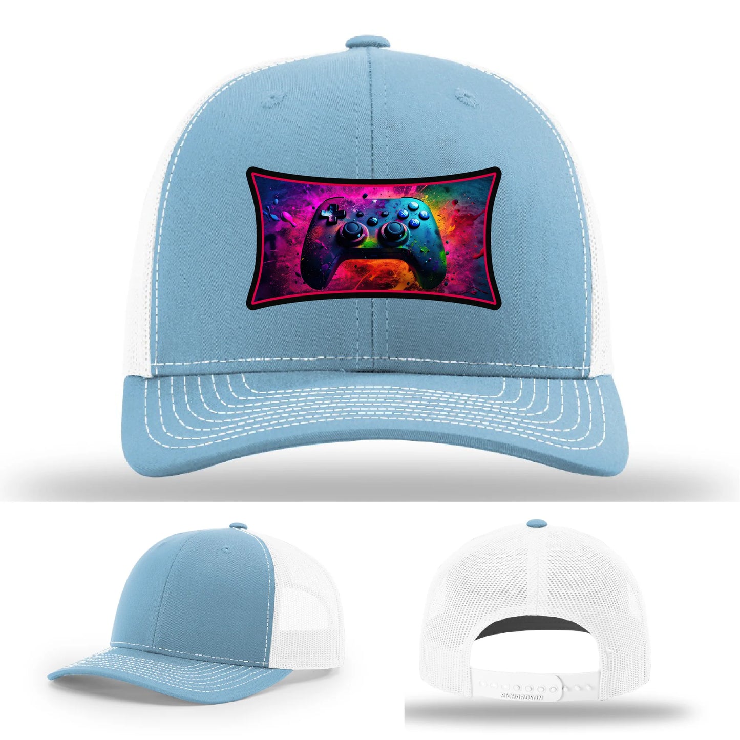 Next Level Gamer Leather Patch Hat