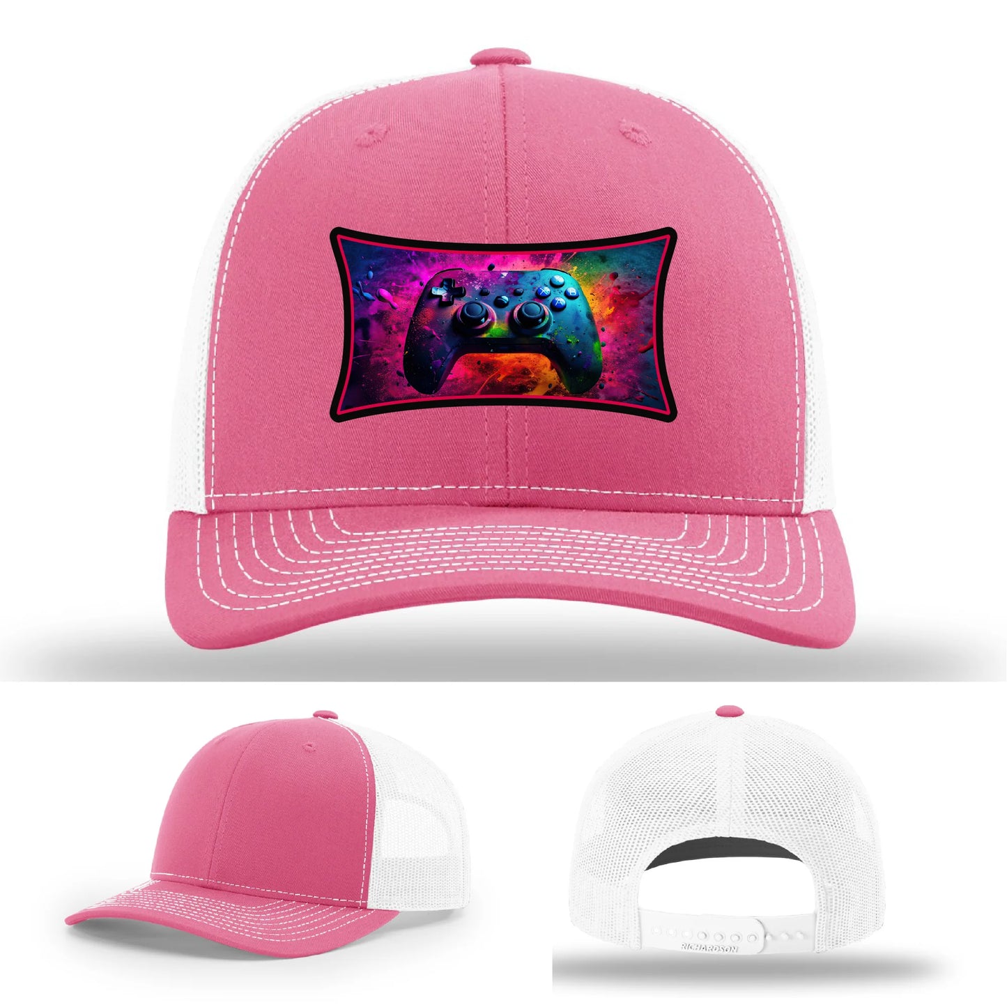 Next Level Gamer Leather Patch Hat