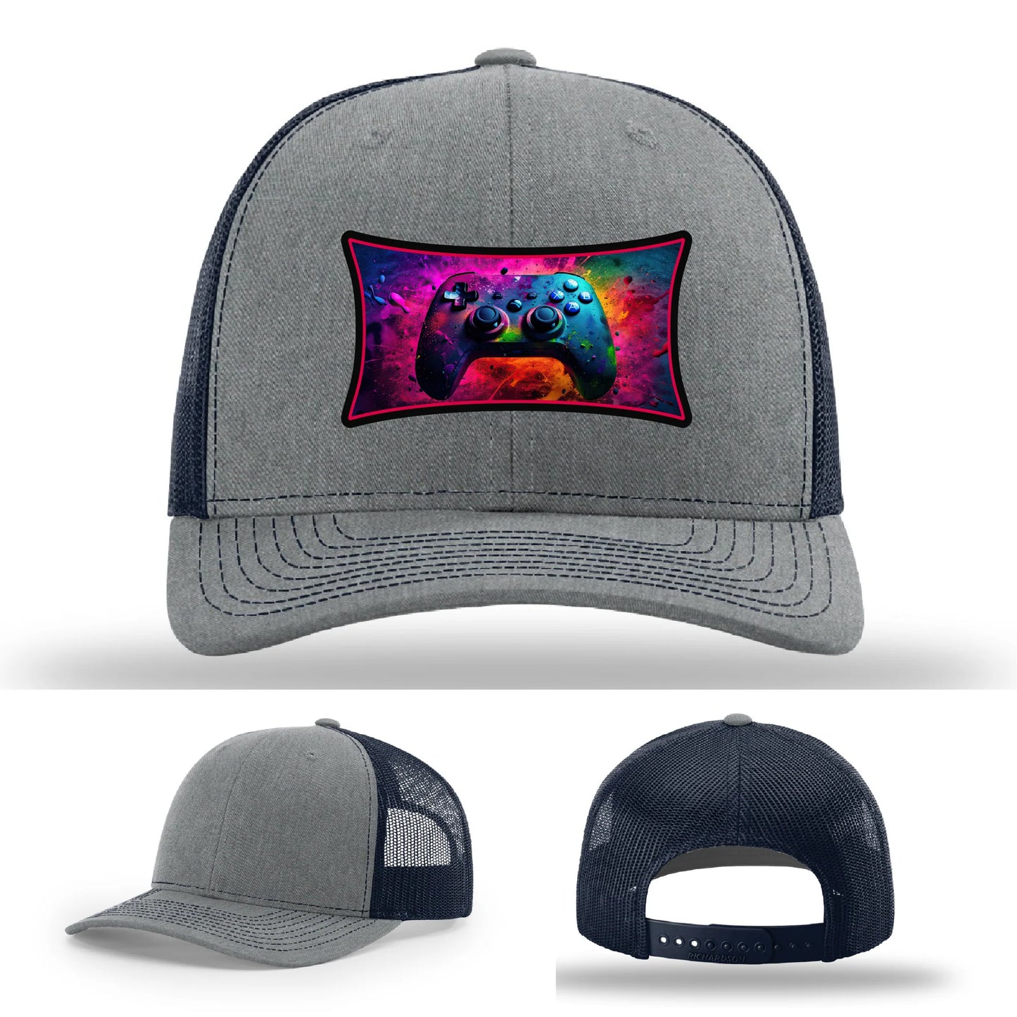 Next Level Gamer Leather Patch Hat