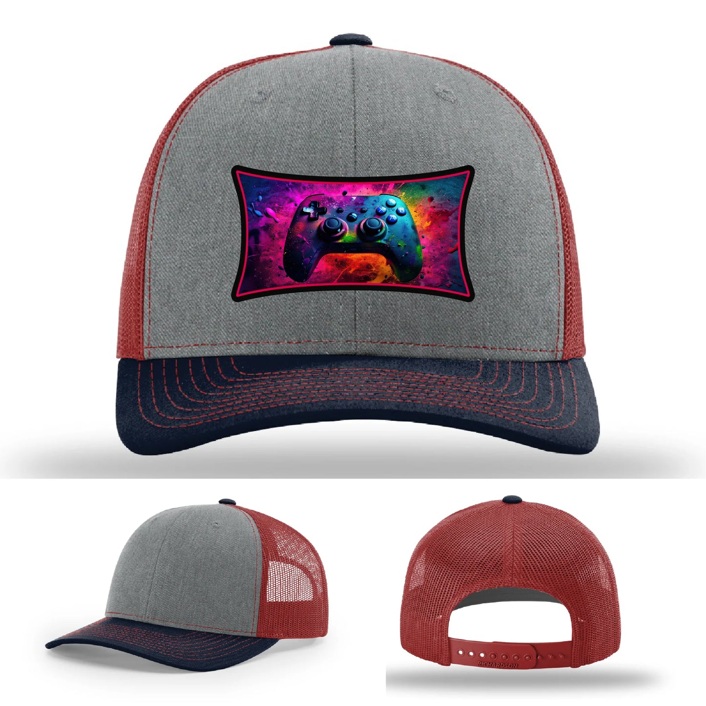 Next Level Gamer Leather Patch Hat