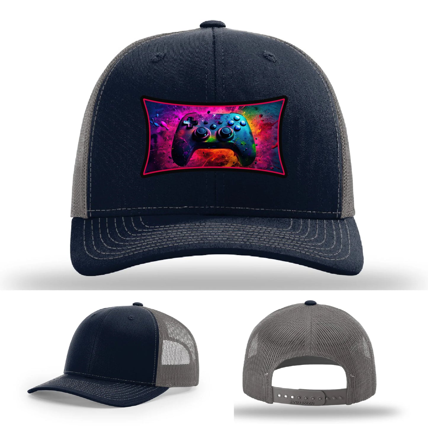 Next Level Gamer Leather Patch Hat