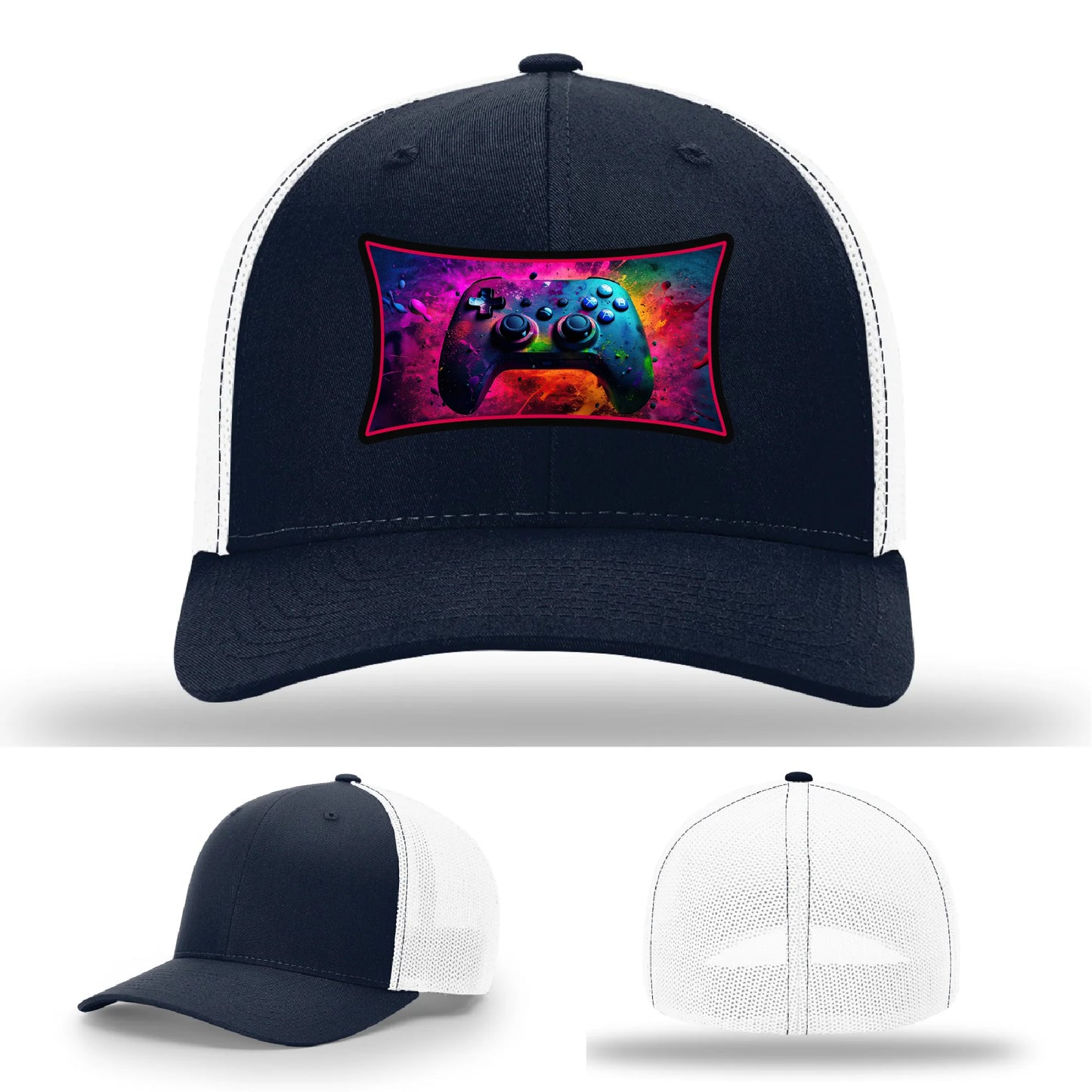Next Level Gamer Leather Patch Hat