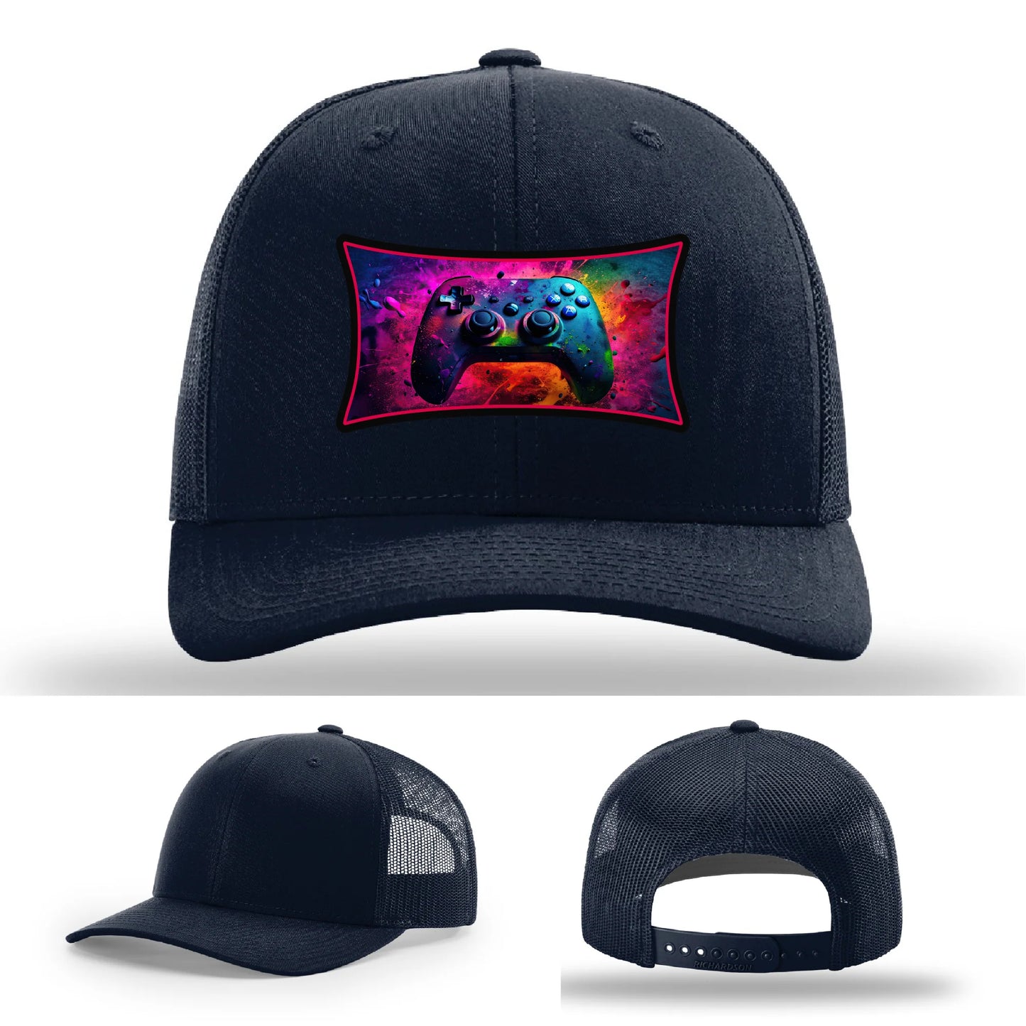 Next Level Gamer Leather Patch Hat