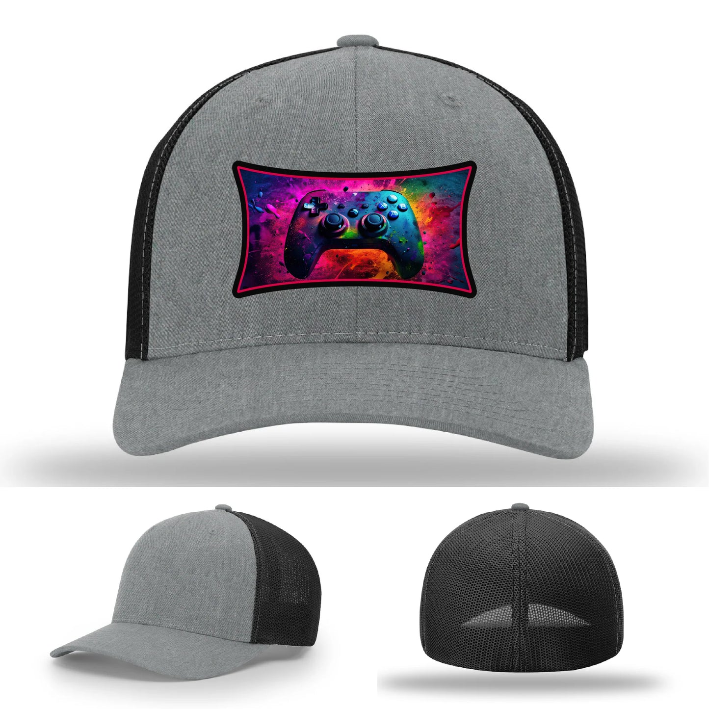 Next Level Gamer Leather Patch Hat