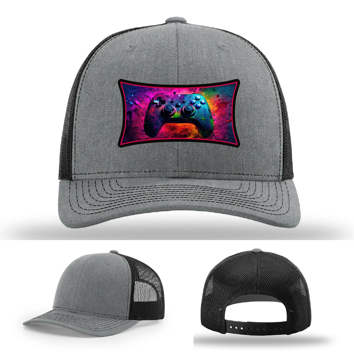 Next Level Gamer Leather Patch Hat