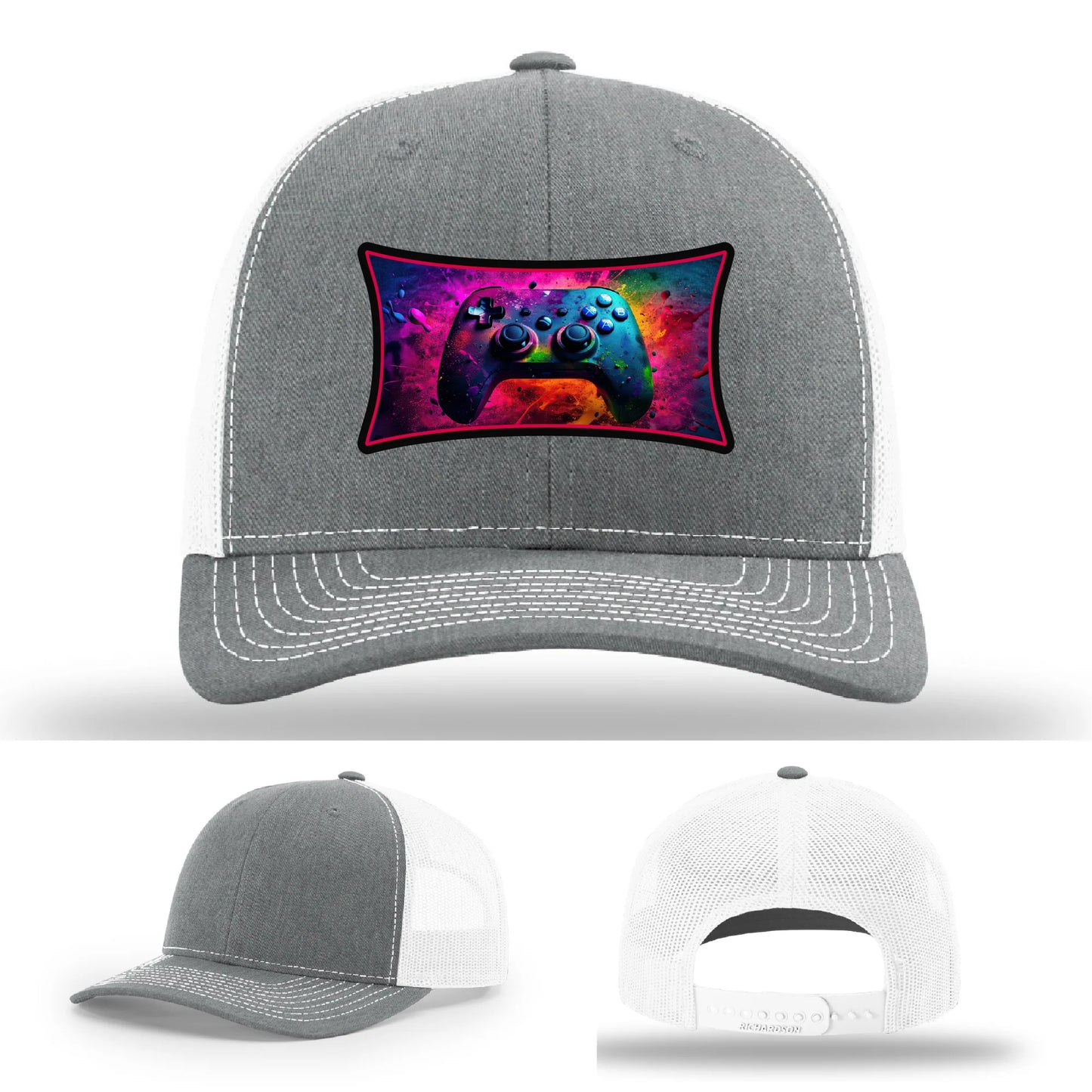 Next Level Gamer Leather Patch Hat