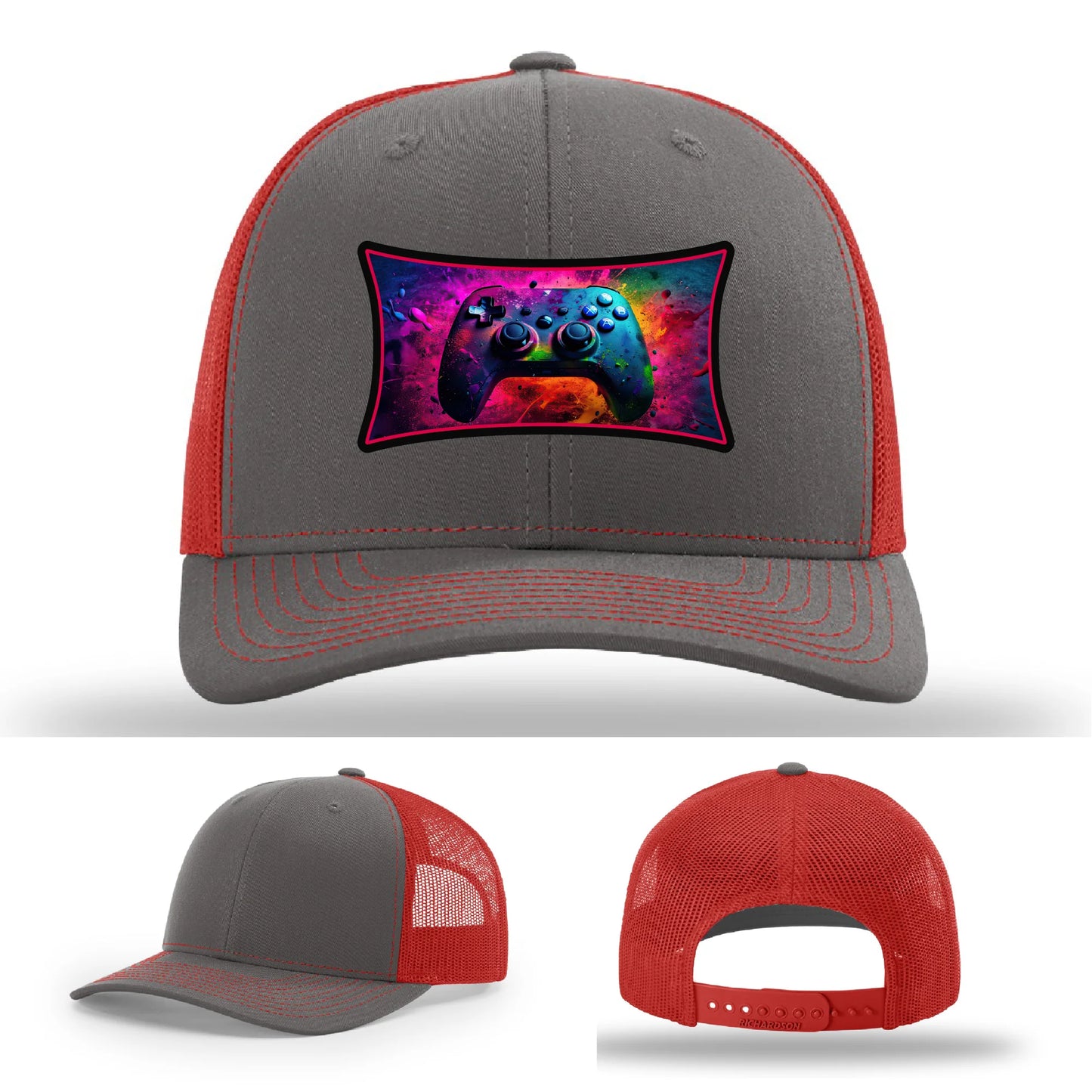 Next Level Gamer Leather Patch Hat