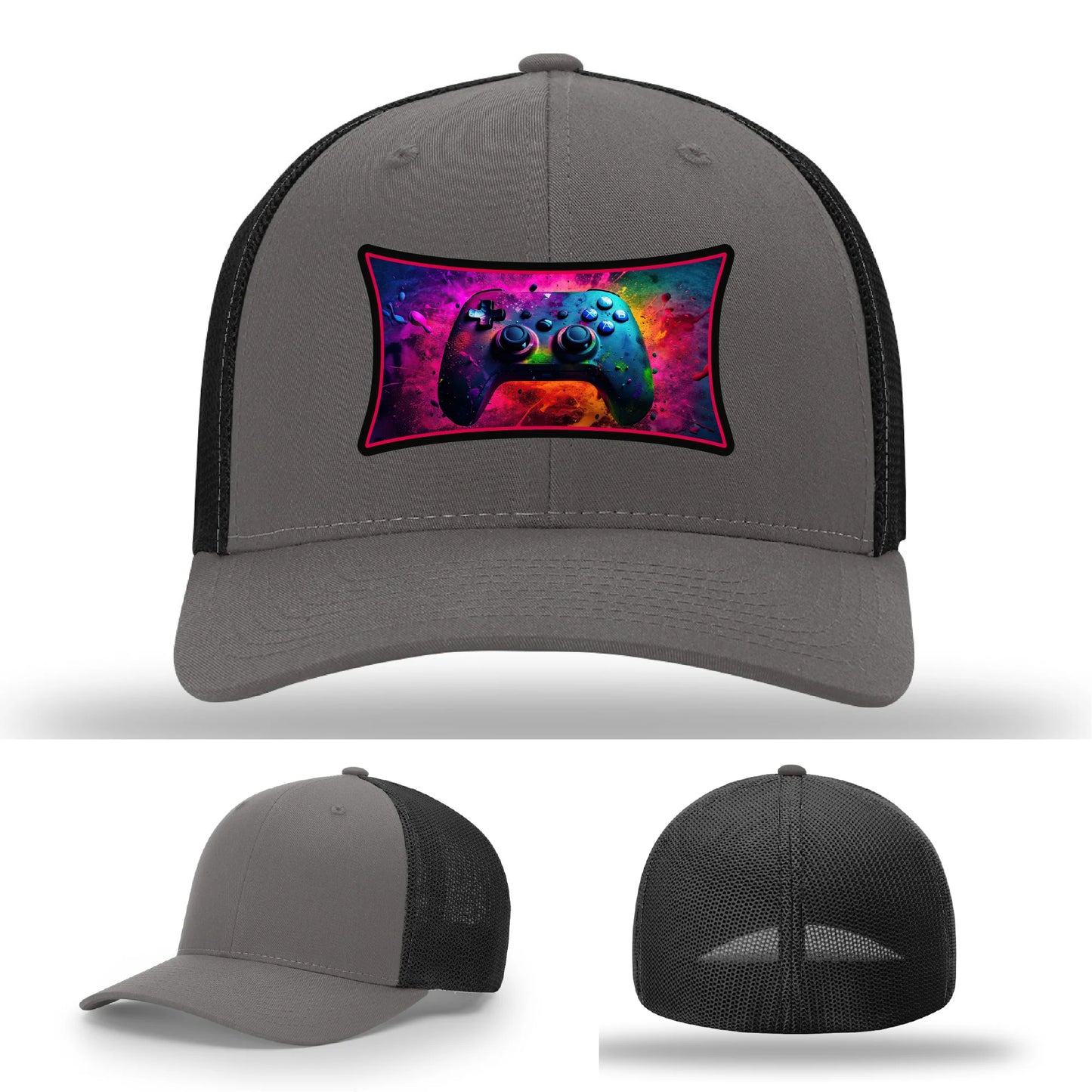 Next Level Gamer Leather Patch Hat