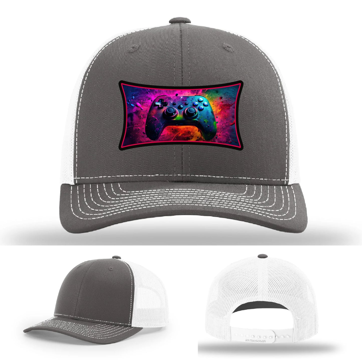 Next Level Gamer Leather Patch Hat