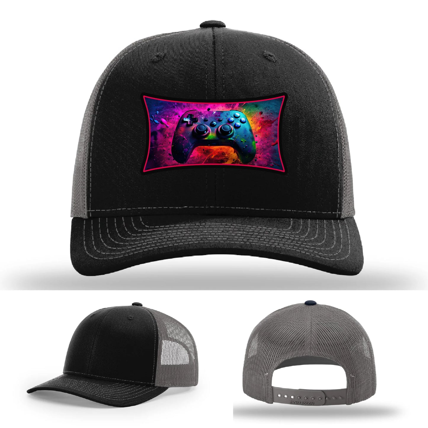 Next Level Gamer Leather Patch Hat