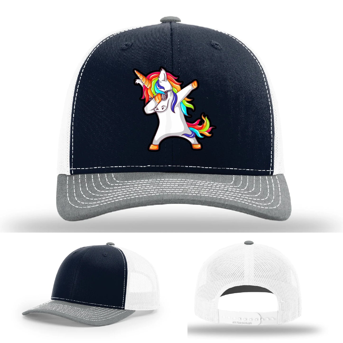Dabcorn Leather Patch Hat