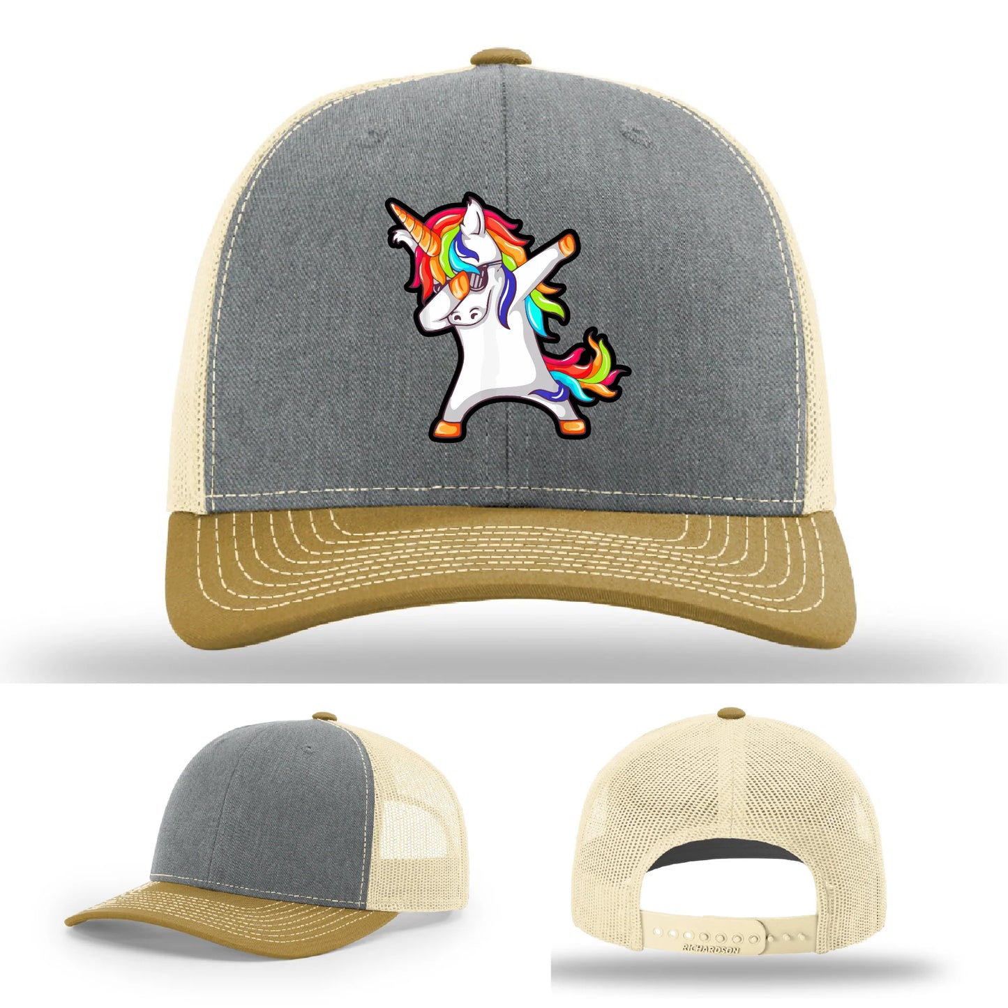 Dabcorn Leather Patch Hat