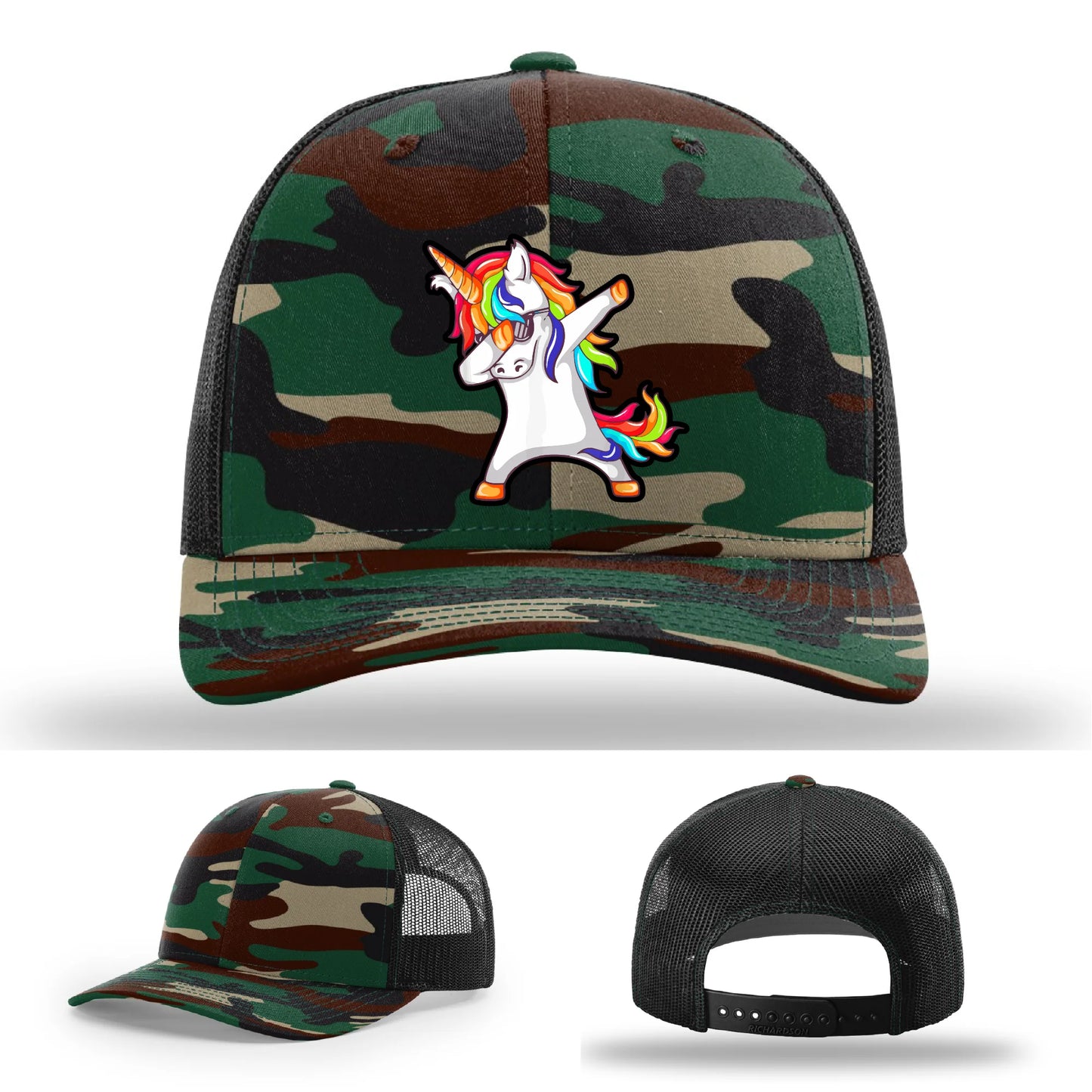 Dabcorn Leather Patch Hat