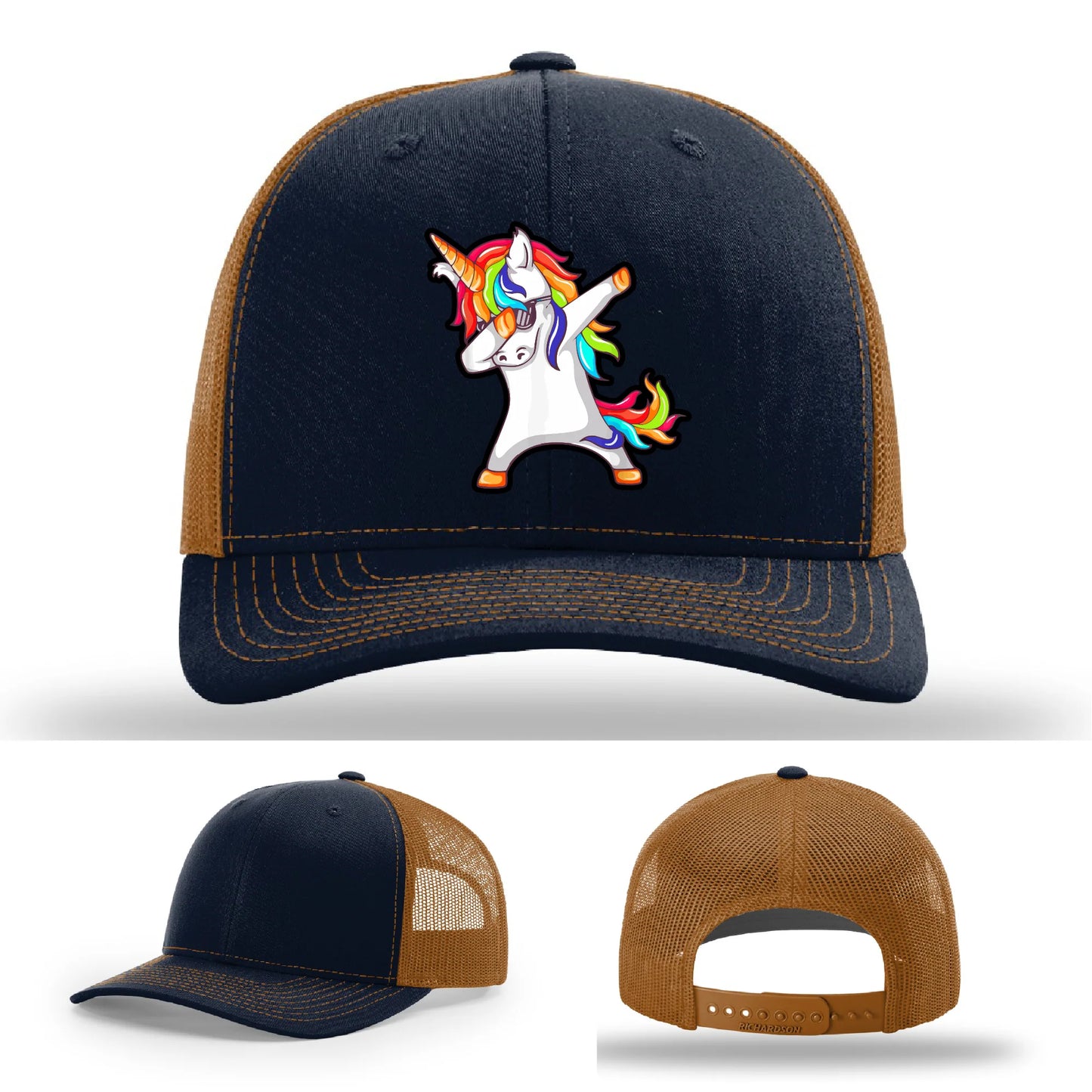 Dabcorn Leather Patch Hat