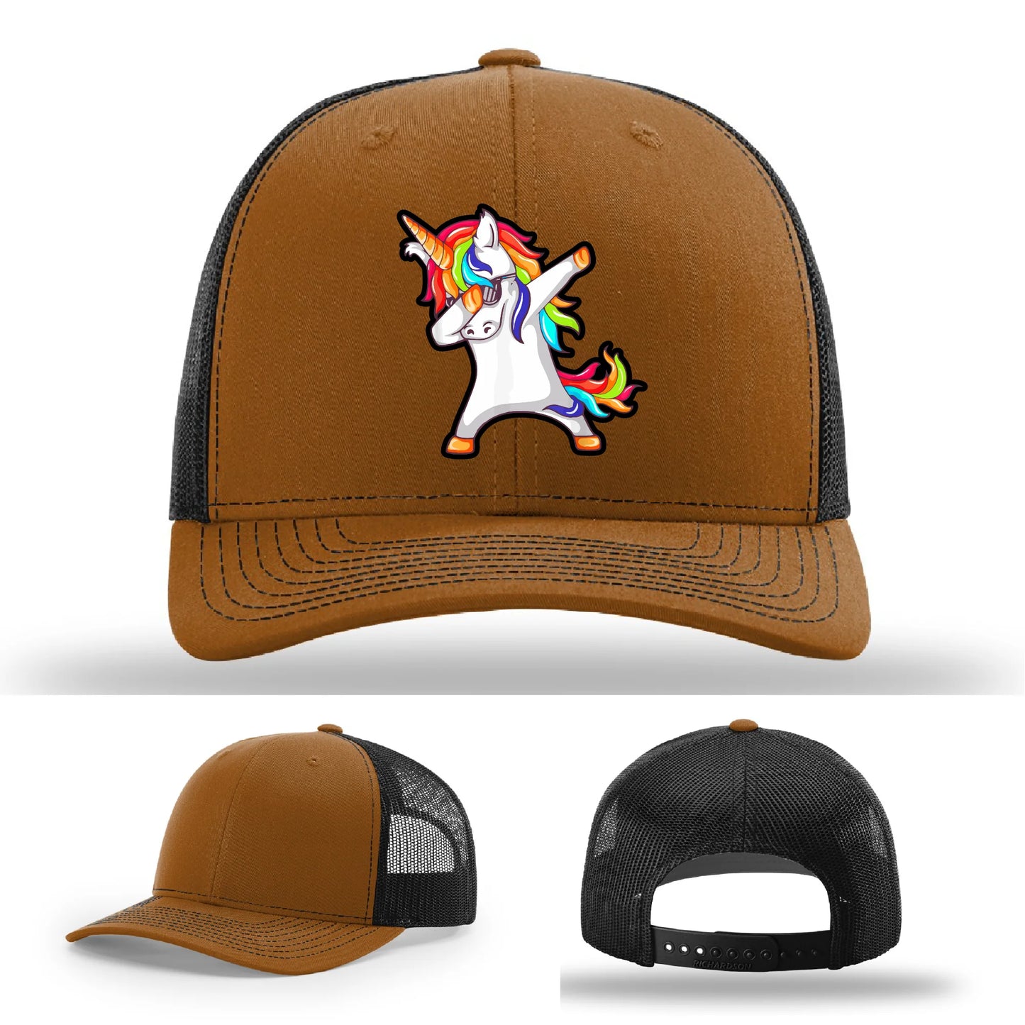 Dabcorn Leather Patch Hat