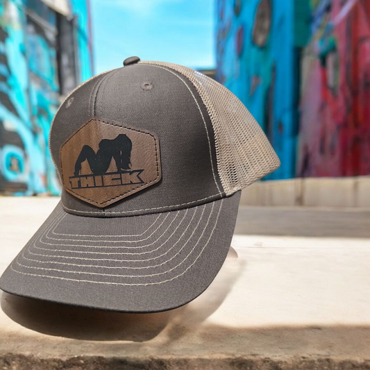 Thick & Proud Hat – Funny Trucker Hat | Mesh Snapback Cap for Bold Style