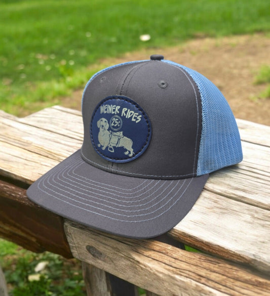 Weiner Rides funny trucker hat