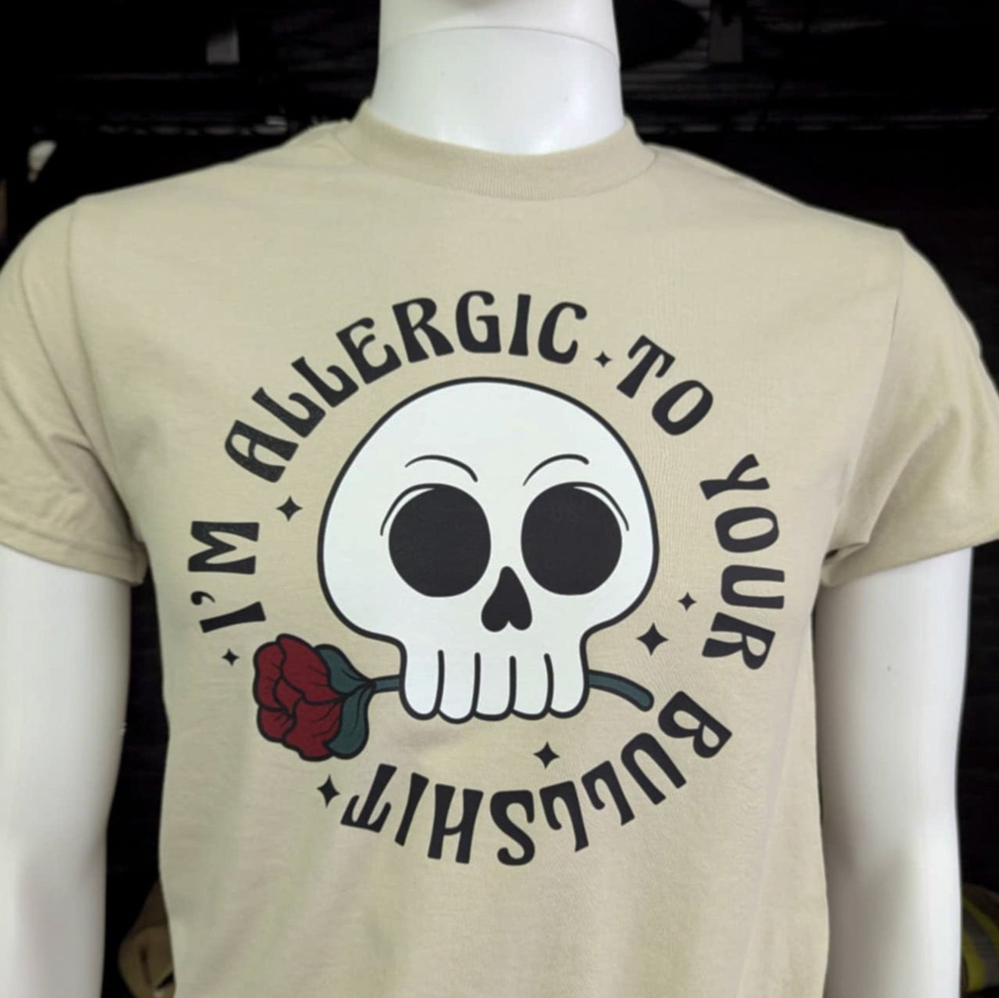 Too Allergic for This Tee