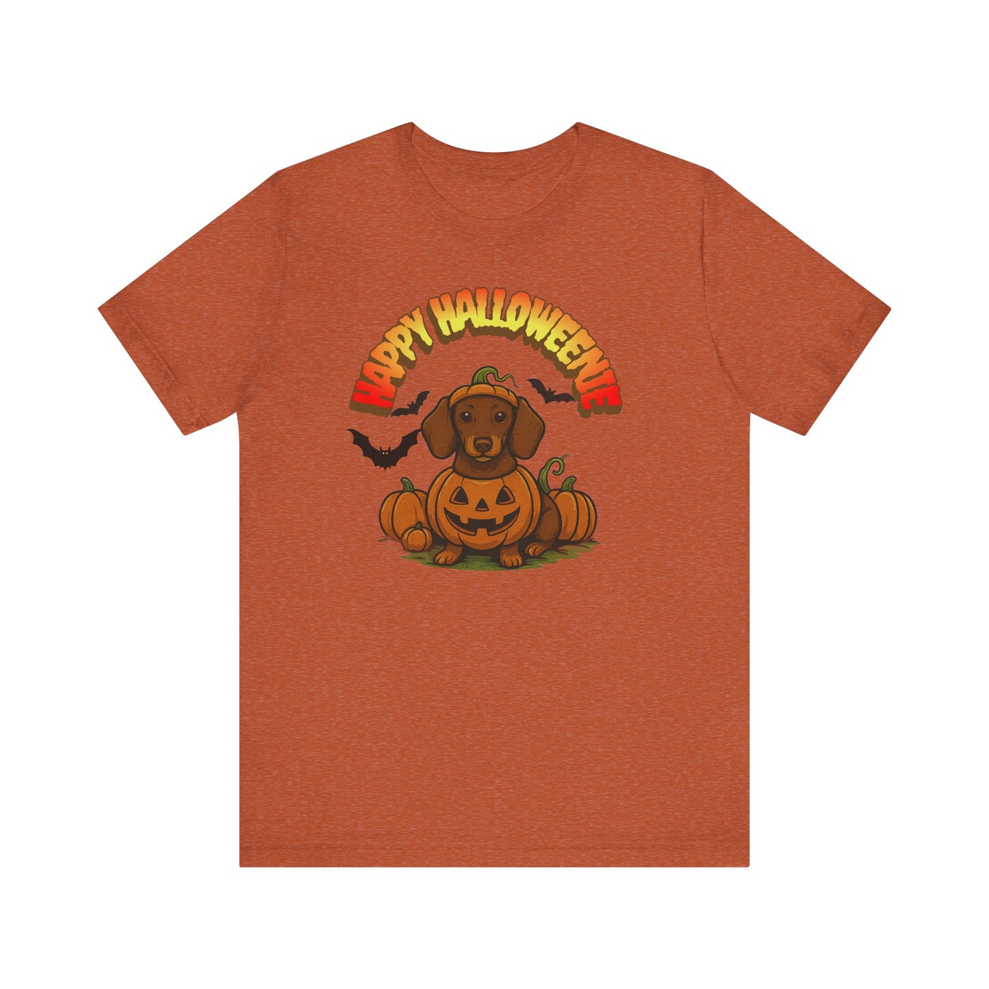Weiner Dog Halloween Funny Tee
