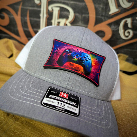 Next Level Gamer Leather Patch Hat