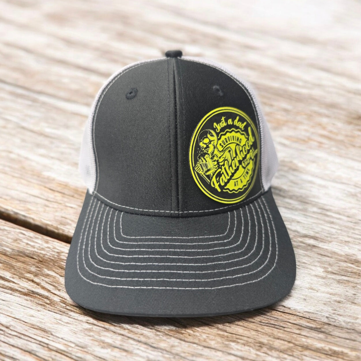 Surviving Fatherhood Funny Trucker Hat