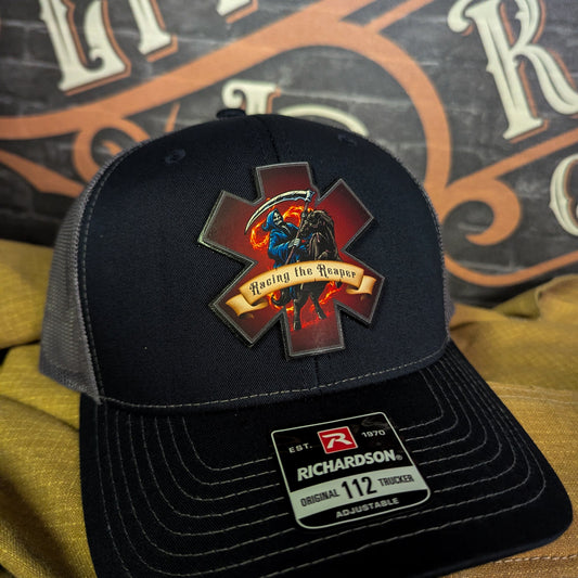 EMS Reaper Leather Patch Hat